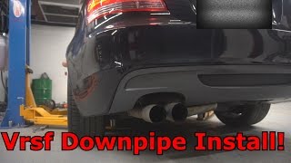 135i VRSF Downpipes [upl. by Nayrda]