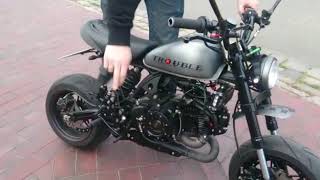 Honda Monkey Custom quotTroublequot 180ccm [upl. by Elvis796]