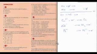 Redox oefenopgaven 2  scheikunde [upl. by Ainet]