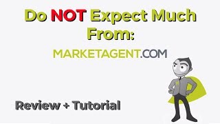 Do Not Expect Much From Marketagentcom Review  Tutorial [upl. by Assin658]