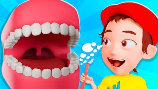 Brush Your Teeth  Tooth Brushing Song  Best Kids Songs and Nursery Rhymes [upl. by Anihcak]