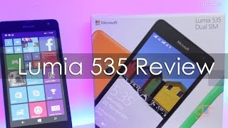 Microsoft Lumia 535 Windows Phone Review Is it any good [upl. by Leona]