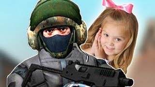 CSGO WITH MY DAUGHTER [upl. by Yelnoc994]