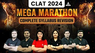 CLAT 2024  Complete Syllabus Revision for CLAT Exam  CLAT 2024 Preparation [upl. by Yoong]