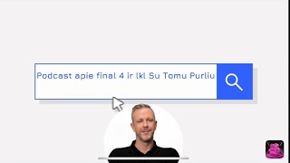 Su Tomu Purliu apie Eurolygos final 4 ir Mažeikius LKL Antras podcastas [upl. by Funch]