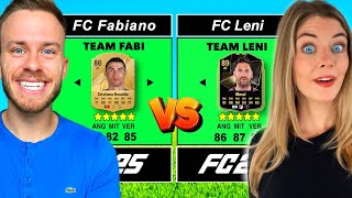 FC Fabiano vs FC Leni  ABER FC 25 PACKS bestimmen unsere Teams 👀 [upl. by Acireed]