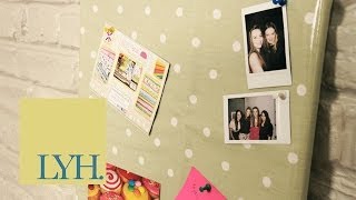 Oilcloth Notice Board Made At Home S01E48 [upl. by Patrick]