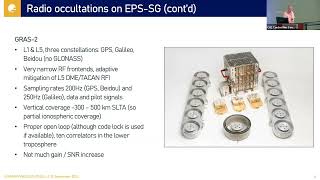 EUMETSAT Radio Occultation activities status and future plans [upl. by Atirys]