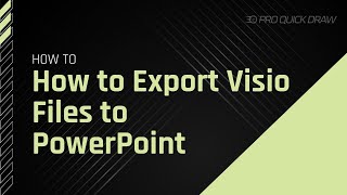 How to Export Visio Files to PowerPoint [upl. by Astrahan]