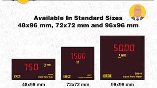 NEW 4 DIGIT PROGRAMMABLE DIGITAL PANEL METERS  TRMS [upl. by Isola736]