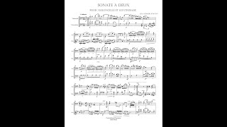 Jean Barrière – Sonate Cello amp Double Bass [upl. by Kwok]