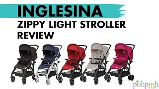 Inglesina Zippy Light Stroller review [upl. by Luapnoj]