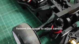 MST RMX 20 RTR Camber and Toe adjustment [upl. by Gildas]