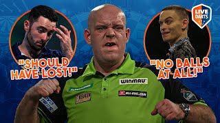 Michael van Gerwen SAVAGE TAKE quotHumphries should have lost Pietreczko doesnt have the ballsquot [upl. by Atnuhs]