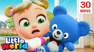 Teddy Bear Song  More  Kids Songs amp Nursery Rhymes by Little World [upl. by Honan]