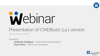 Webinar Presentation of CMDBuild 341 version [upl. by Warfeld]