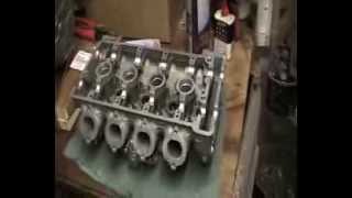 INSTALLING ZXR400 VALVES [upl. by Elimaj]