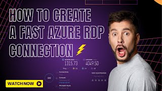 How to create a fast azure RDP connection using this quick trick  aaoseekhen96 [upl. by Franzoni898]