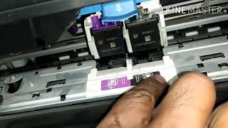 how to replace hp printer printhead HP DeskJet GT 5810 and 5820 Printers [upl. by Leaw46]