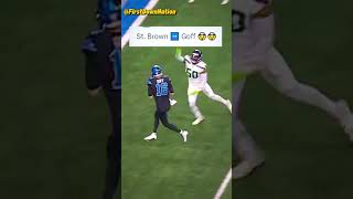 AmonRa St Brown Insane TD PASS to Goff 🤯🤯 [upl. by Leticia]