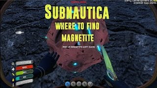 Subnautica Where to find magnetite [upl. by Esme]