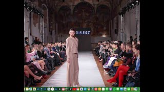 TRIPLEROOT Fashion Show at Milano Fashion Week FW 20242025 [upl. by Elton]