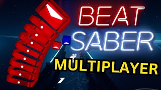 The Worst of Beat Saber Multiplayer Funny Moments [upl. by Solhcin]