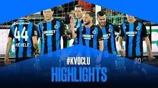 KV OOSTENDE  CLUB BRUGGE  HIGHLIGHTS  20212022 [upl. by Pasol185]