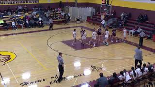 Turtle Mountain vs Watford City High School Girls Varsity Basketball [upl. by Yelahs]