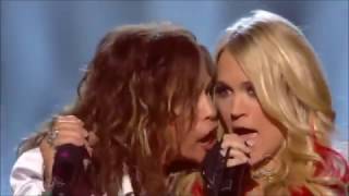 Carrie Underwood amp Steven Tyler  Undo It amp Walk This Way  2011 ACM Awards [upl. by Malamud706]