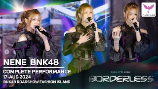 Nene BNK48 Fancam 17AUG2024 Complete Performance  BNK48 Roadshow Fashion Island [upl. by Paine511]