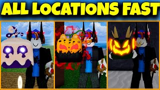 All Fruit Spawn locations on 1st sea  Updated 2024  Blox Fruits [upl. by Anialram]