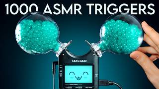 ASMR 1000 Triggers for People with ZERO Attention Span feat Toshi the Tascam No Talking [upl. by Eldorado]