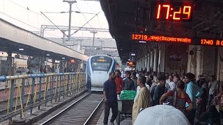 AJMER TO Vande Bharat Express Super Fast ⏩  HYD VOLGS [upl. by Lorelle]