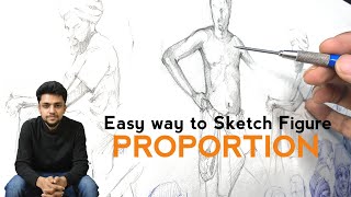 Basic Figure Drawing Lesson 1 [upl. by Oirram399]