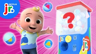 Toy Machine Surprise Collect Prizes from CoComelon Lane 🌟 Netflix Jr [upl. by Coates]