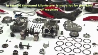 Honda NC750X 50K kilometer test  now subtitled in English [upl. by Bradway]