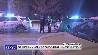 Altgeld Gardens scene of officerinvolved shooting overnight on Chicagos far South Side [upl. by Tutt]