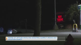 Friend of officerinvolved shooting suspect speaks out [upl. by Asir]