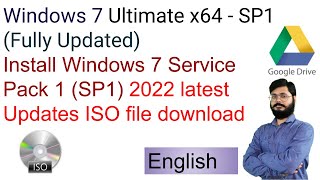 Install Windows 7 Ultimate x64  SP1 Service Pack 1 SP1 2022 latest Updates ISO file download [upl. by Lebam694]