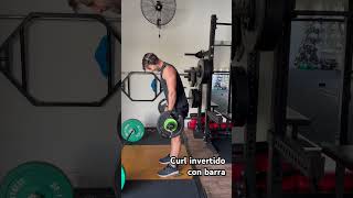 Curl invertido con barra Z [upl. by Annuahs983]