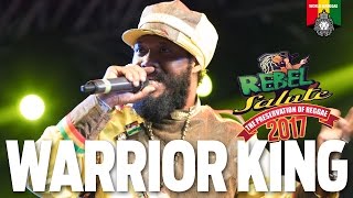 Warrior King amp Dre Tosh Live at Rebel Salute 2017 [upl. by Aneej655]