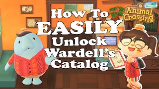 How to Unlock Wardells Catalog in Happy Home Paradise  Animal Crossing New Horizons [upl. by Ayisan]