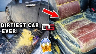 Deep Cleaning The Most INSANELY Dirty Car  The Detail Geek [upl. by Htenay406]