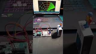 DIY Arduino Radar How to Build a Simple Radar System with an Ultrasonic Sensor [upl. by Nahtanhoj]