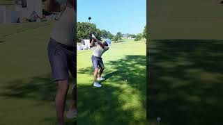 Chris Kirk  Tee shot on 10th hole at East Lake [upl. by Suirred693]