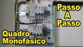 Como instalar Quadro de distribuição Completo [upl. by Hach]