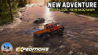 Expeditions Mudrunner  New Mod Map In Development [upl. by Rogerio]