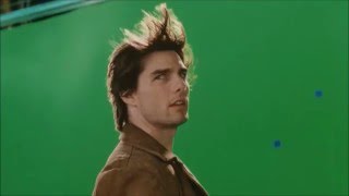 Vanilla Sky Ending Scene Davids Jump To Reality Filming With Green Screen [upl. by Beatrice]