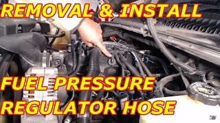 Fuel Pressure Regulator Vacuum Hose Replacement [upl. by Auot335]